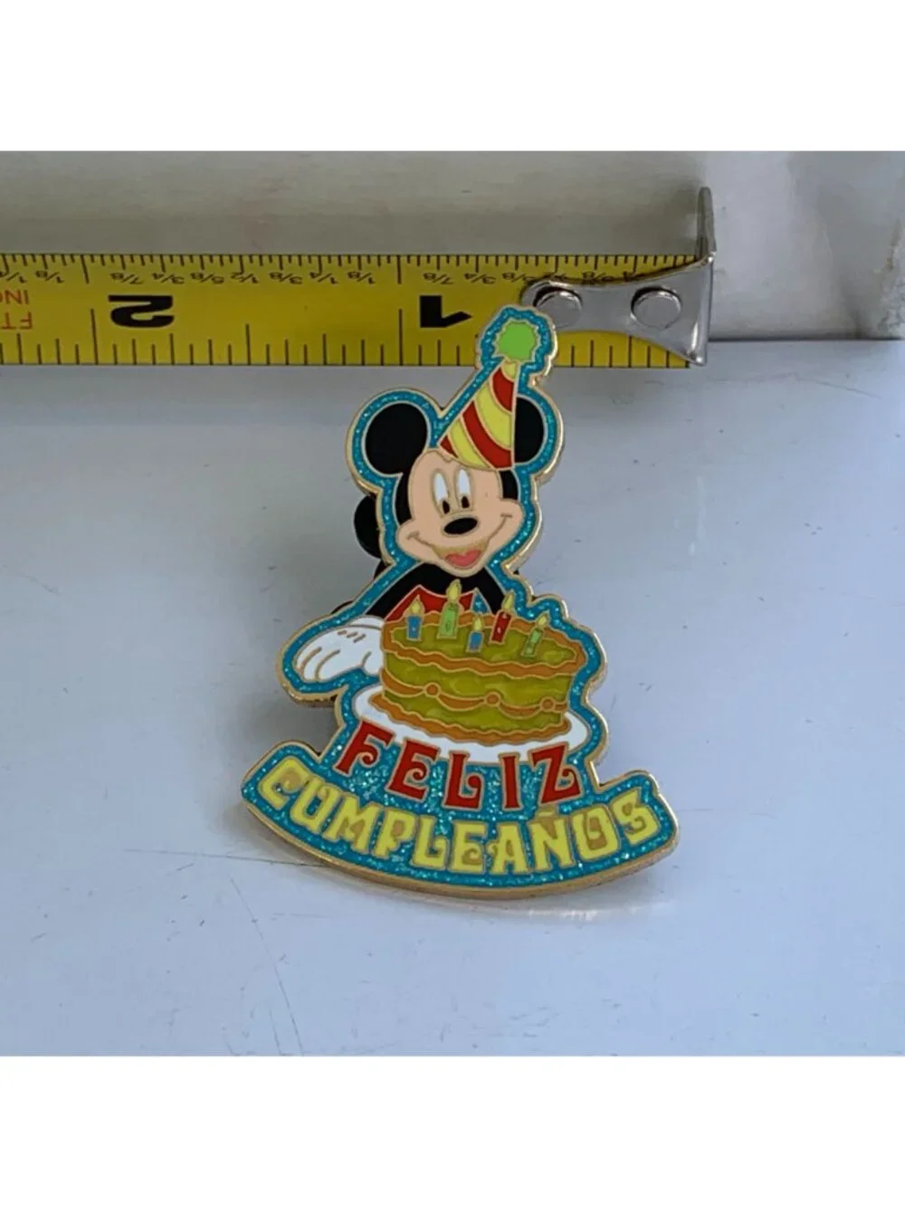 Disney Mickey Mouse - Feliz Cumpleanos (Happy Birthday) Collectible Pin From 200